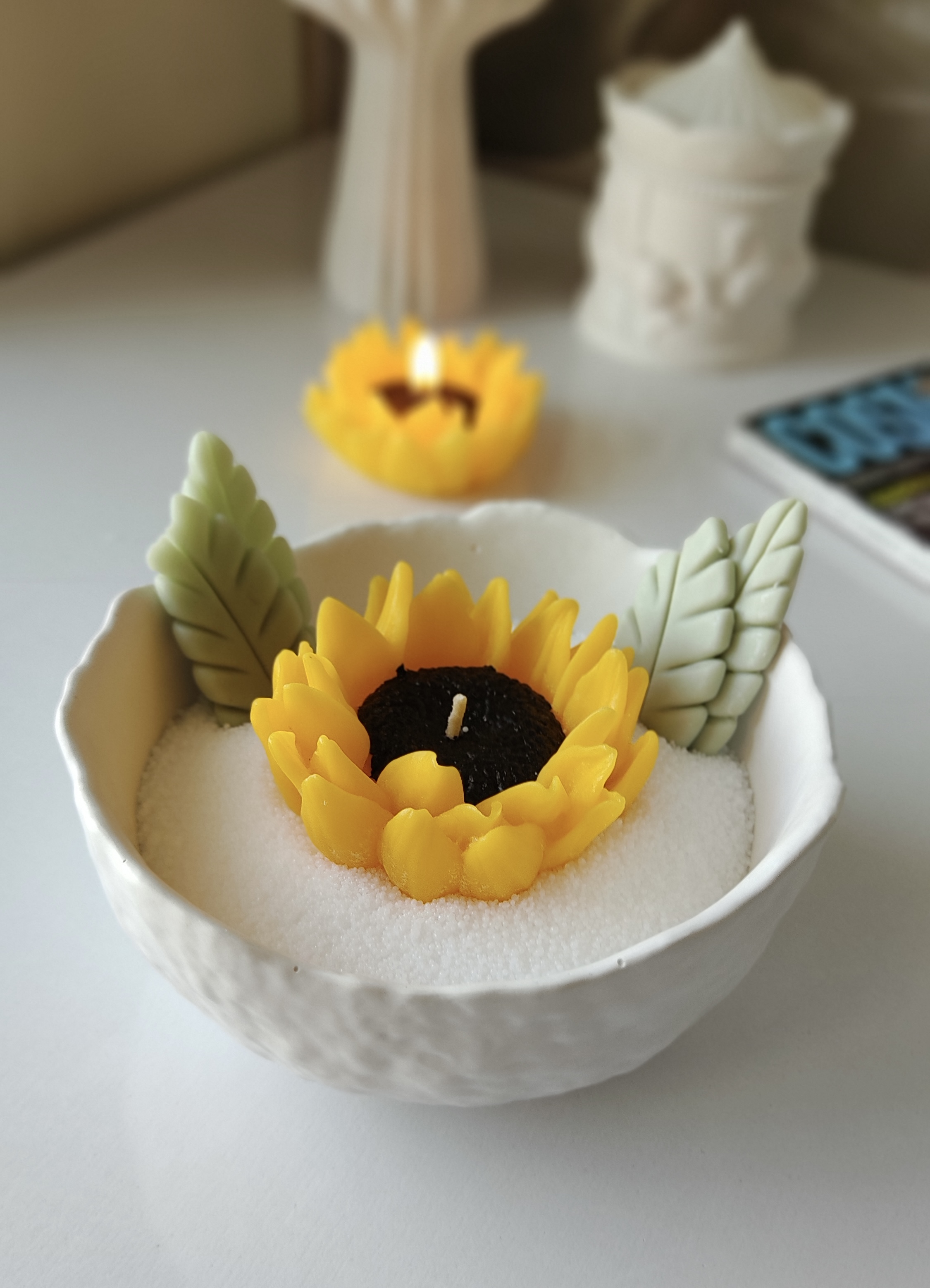 شمع گل آفتابگردان